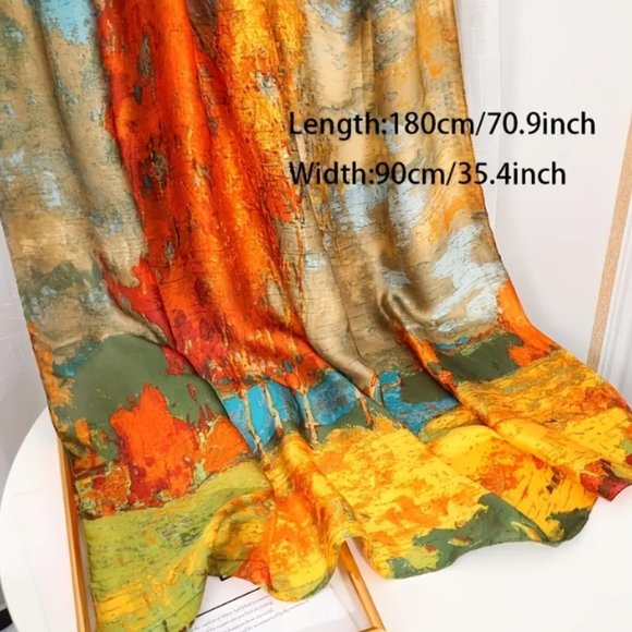 ๐50% OFF/3+...Beautiful Abstract Pattern Scarf/Shawl/Wrap - Picture 6 of 7